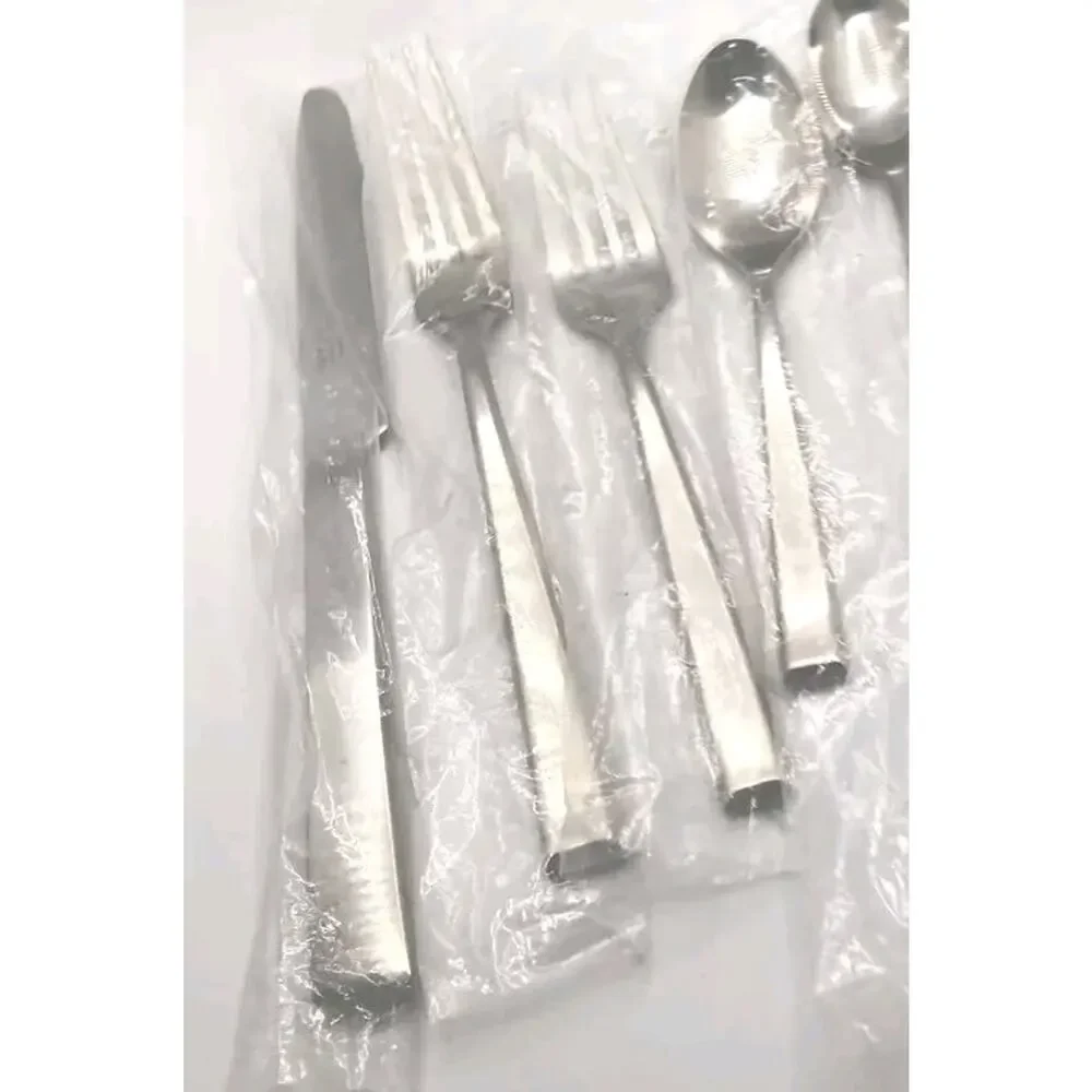 Reed & Barton East End Satin 4 Piece Set 18/10 Stainless Flatware